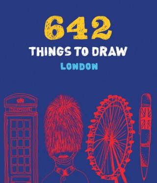 Naptár/Határidőnapló Things to Draw: London (pocket-size) Chronicle Books