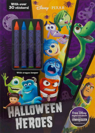 Książka Disney Pixar Halloween Heroes Parragon Books Ltd