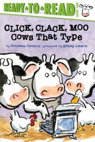 Книга Click, Clack, Moo/Ready-To-Read Level 2: Cows That Type Doreen Cronin