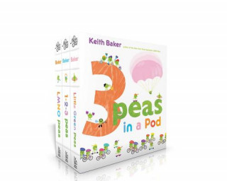 Książka 3 Peas in a Pod (Boxed Set): Lmno Peas; 1-2-3 Peas; Little Green Peas Keith Baker