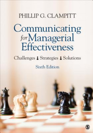 Könyv Communicating for Managerial Effectiveness Phillip G. Clampitt