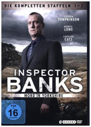 Video Inspector Banks. Staffel.1-3, 6 DVDs Stephen Tompkinson