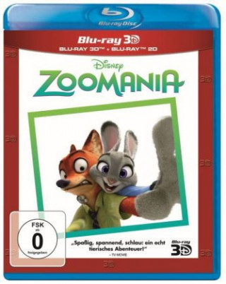 Видео Zoomania 3D, 1 Blu-ray (Superset) Fabienne Rawley