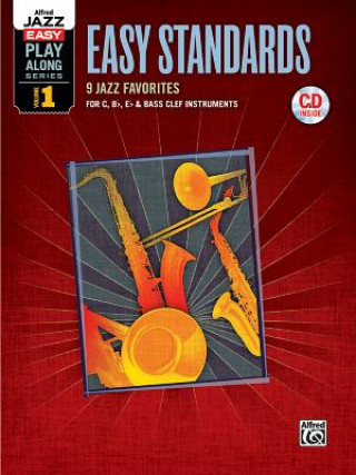 Carte Alfred Jazz Easy Play-Along Series, Vol. 1: Easy Standards Alfred Music