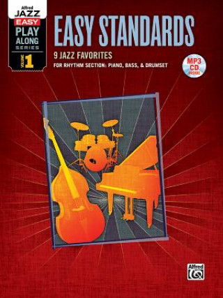 Nyomtatványok Alfred Jazz Easy Play-Along Series - Easy Standards, m. MP3-CD Alfred Music