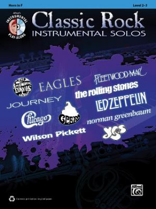 Carte Classic Rock Instrumental Solos Alfred Publishing Staff