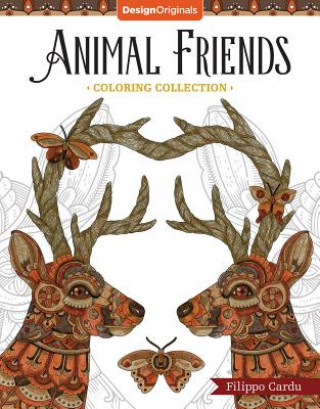 Kniha Animal Friends (Filippo Cardu Coloring Collection) Filippo Cardu