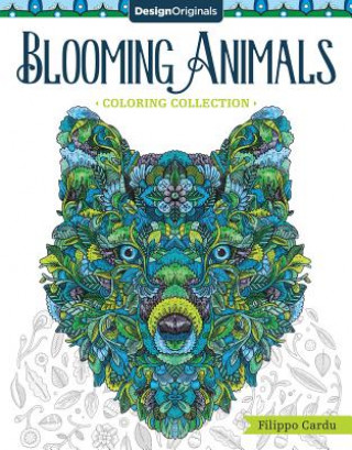 Könyv Blooming Animals (Filippo Cardu Coloring Collection) Filippo Cardu