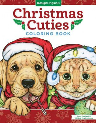 Book Christmas Cuties Coloring Book Jenny Newland