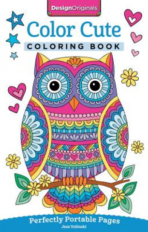 Книга Color Cute Coloring Book Jess Volinski