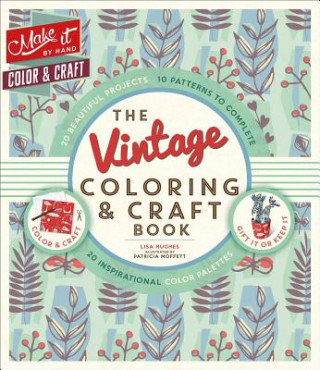 Carte The Vintage Coloring & Craft Book Lisa Hughes