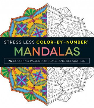 Book Stress Less Color-By-Number Mandalas Jim Gogarty