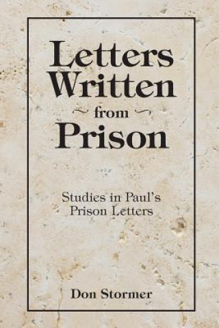 Kniha Letters written from Prison Don Stormer