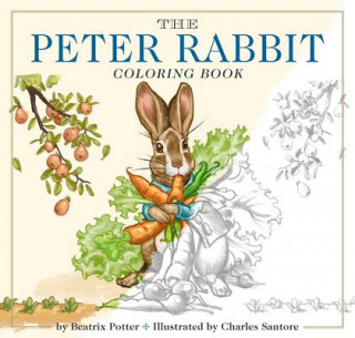 Knjiga Peter Rabbit Coloring Book Beatrix Potter
