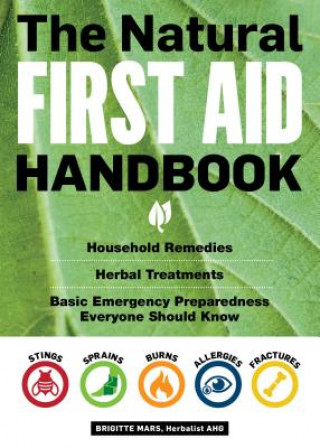 Książka Natural First Aid Handbook Brigitte Mars