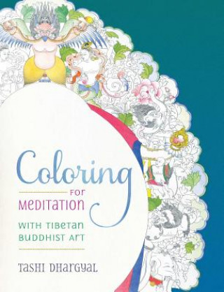 Carte Coloring for Meditation Tashi Dhargyal