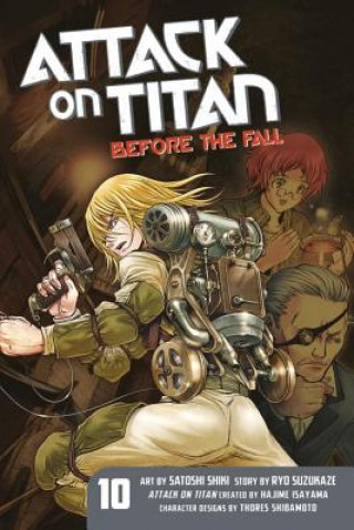 Kniha Attack On Titan: Before The Fall 10 Hajime Isayama