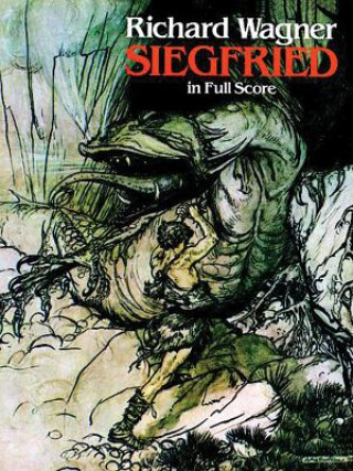 Book Siegfried in Full Score Richard Wagner