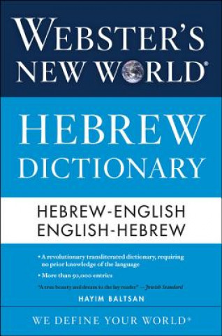 Knjiga Webster's New World Hebrew Dictionary Hayim Baltsan