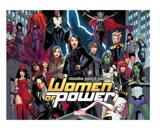 Książka Heroes Of Power: The Women Of Marvel Standee Punch-out Book Marvel Comics