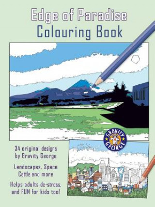 Książka Edge of Paradise Colouring Book Gravity George