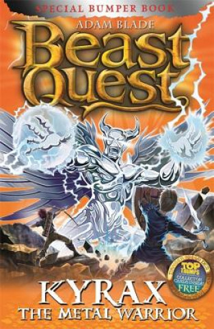 Carte Beast Quest: Kyrax the Metal Warrior Adam Blade
