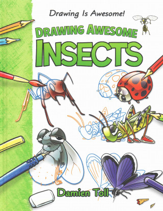 Buch Drawing Awesome Insects Damien Toll