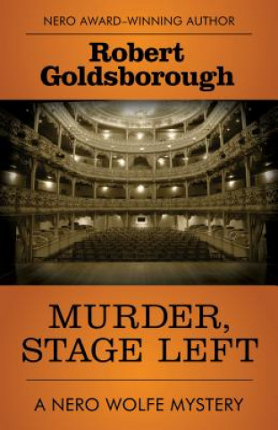 Kniha Murder, Stage Left Robert Goldsborough