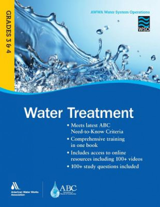 Kniha WSO Water Treatment, Grades 3 & 4 American Water Works Association (AWWA)