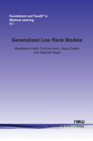 Buch Generalized Low Rank Models Madeleine Udell