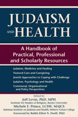 Książka Judaism and Health Levin Phd Jeff