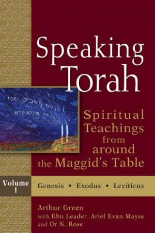 Carte Speaking Torah Vol 1 Arthur Green