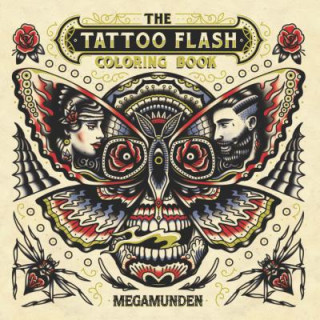 Книга Tattoo Flash Coloring Book Megamunden