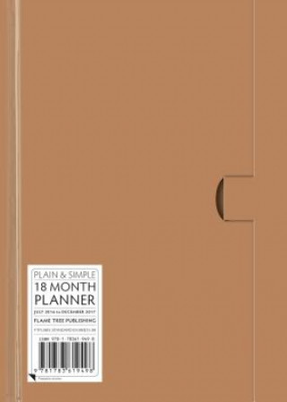Carte Natural Standard Plain & Simple 2017 Planner Flame Tree