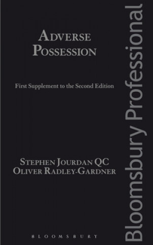 Kniha Adverse Possession: First Supplement to the Second Edition Stephen Jourdan