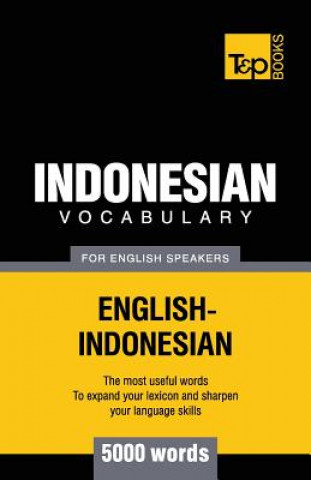 Książka Indonesian vocabulary for English speakers - 5000 words Andrey Taranov