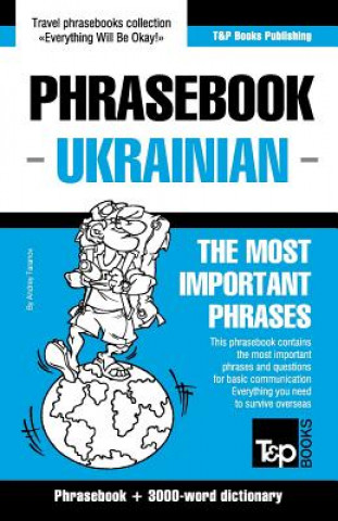 Książka English-Ukrainian phrasebook and 3000-word topical vocabulary Andrey Taranov