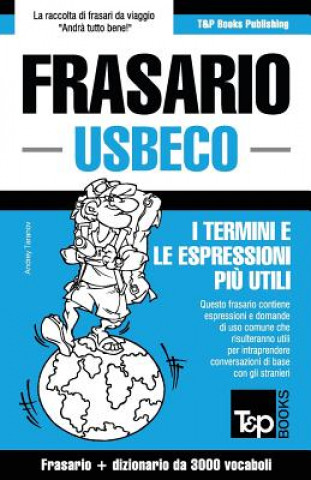 Kniha Frasario Italiano-Usbeco e vocabolario tematico da 3000 vocaboli Andrey Taranov