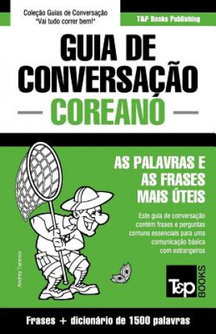 Kniha Guia de Conversacao Portugues-Coreano e dicionario conciso 1500 palavras Andrey Taranov