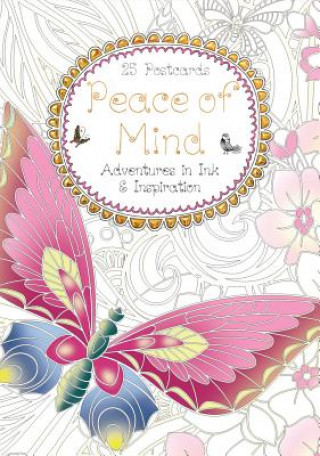 Book Peace of Mind Postcard Book: Adventures in Ink and Inspiration Flame Tree Studio