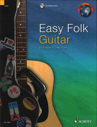 Tiskanica Easy Folk Guitar Jonny Dyer