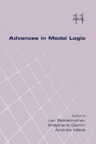 Könyv Advances in Modal Logic Volume 11 Lev Beklemishev