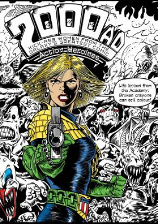 Carte 2000AD Action Heroines Colouring Book 