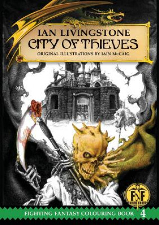 Könyv City of Thieves Colouring Book Ian Livingstone