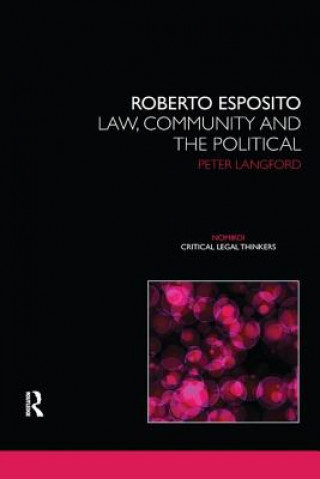 Book Roberto Esposito Peter Langford