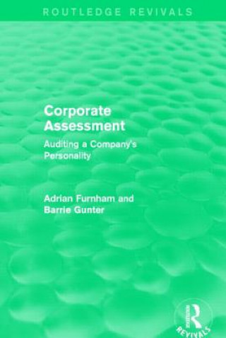 Carte Corporate Assessment (Routledge Revivals) Adrian Furnham