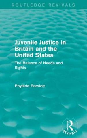 Kniha Juvenile Justice in Britain and the United States Phyllida Parsloe