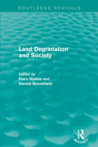 Kniha Land Degradation and Society 