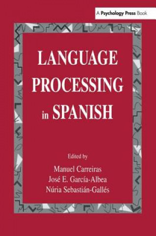 Knjiga Language Processing in Spanish Jos‚ E. Garc¡a-Albea