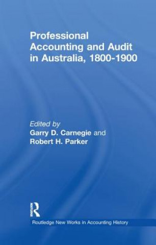 Könyv Professional Accounting and Audit in Australia, 1880-1900 